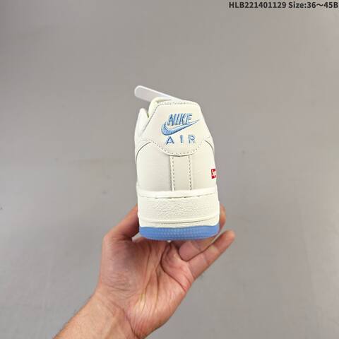 Nike Air Force 1 07 Low Off White Blue EU 36-45 Sneaker - Unisex (BS-67622)