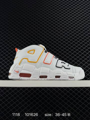 Nike Air More Uptempo Low FZ3055-002 White Red EU 36-45 5 Basketball - Unisex (BS-74139)