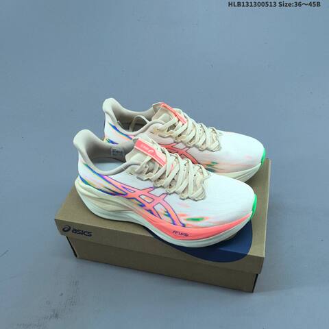 ASICS Superblast 3 FF Leap Cream Coral Purple Blue EU 36-45 Running Shoe Running Sneakers - Unisex (BS-68840)