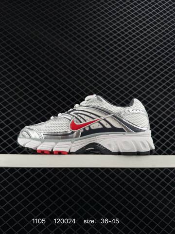 Nike Air Max Moto 2K White Metallic Silver Black Red 36-45 Running - Unisex (BS-74360)