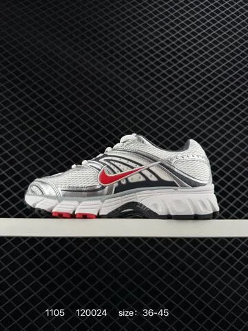 Nike Air Max Moto 2K White Metallic Silver Black Red 36-45 Running - Unisex BS-74360