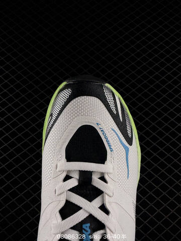 HOKA ONE ONE Speedgoat 7 Blue Black Neon Yellow Grey EU 40-45 Trail Shoe Trail Running Sneakers - Men's (BS-86117)