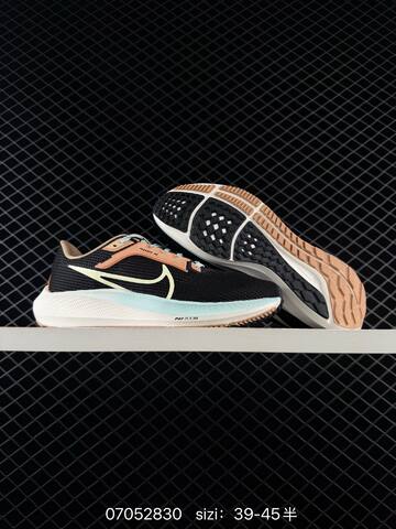 Nike Air Zoom Pegasus 40 Black White Light Blue Tan EU 36 45 Running EU 36-45 - Unisex (BS-70401)