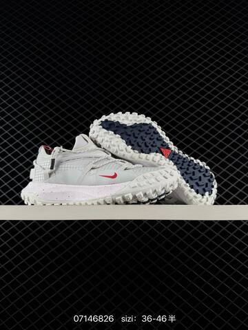 Nike ACG Mountain Fly Low GTX SE Black White Grey Red EU 36-46 Trail - Unisex (BS-70242)