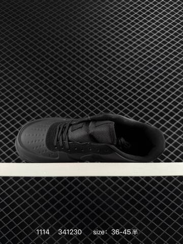 Nike Air Force 1 07 Posite Triple Black EU 36-45 5 Lifestyle - Unisex (BS-74214)
