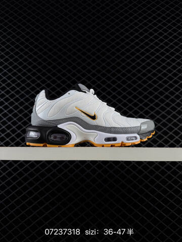 Nike Air Max Plus White Grey Black Yellow EU 36-47 Running Unisex BS-70112