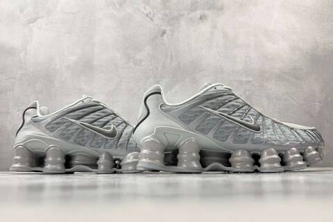 Nike Shox TL Light Gray White Black Running (BS-86963)