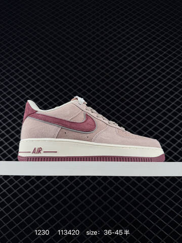 Nike Air Force 1 07 LV8 Multicolor Suede Black White Brown Tan Light Grey Black Light Grey Navy EU 36-45 Lifestyle - Unisex (BS-73402)