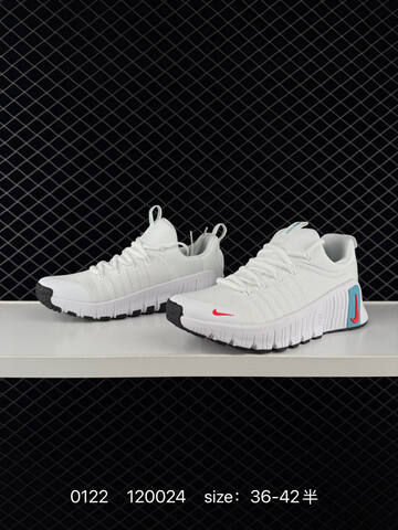 Nike Free Metcon 6 White Black Turquoise Pink EU 36-42 Training - Unisex (BS-73030)
