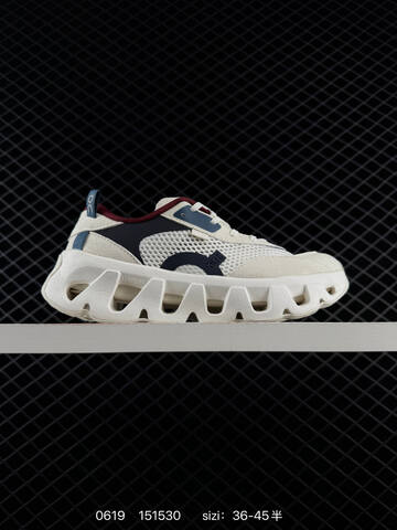 On Cloudmonster 2 Cream White Navy Teal Maroon EU 36-45 Running Shoe Running Sneakers - Unisex BS-85145