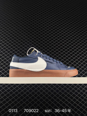 Nike Blazer 77 Low Jumbo White Orange EU 36-45 Lifestyle - Unisex (BS-73162)