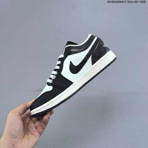 Jordan Air Jordan 1 Low SE Black White EU 36-45 Lifestyle - Unisex (BS-66153)