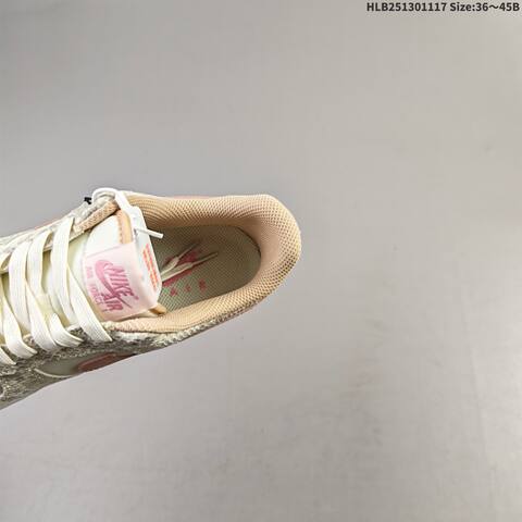 Nike Air Force 1 07 Off White Pink Beige Brown EU 36-45 Sneaker - Unisex BS-63562