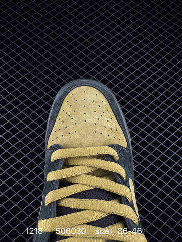 Nike SB Dunk Low Pro OG Supreme Yellow Black Dark Green EU 36-46 Skate - Unisex (BS-73632)