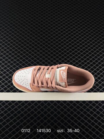 Nike SB Dunk Low Pink White 35-40 Skate - Unisex (BS-73189)
