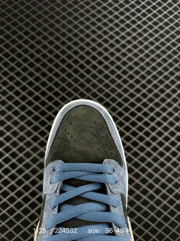 Nike Dunk Low SB Black Blue Cream Green 36-45 Skate - Unisex (BS-74007)