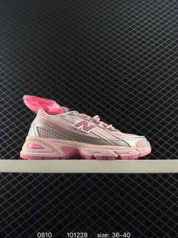 New Balance MR740 Light Pink Silver Bright Pink EU 36-40 Running Shoe Unisex BS-82983
