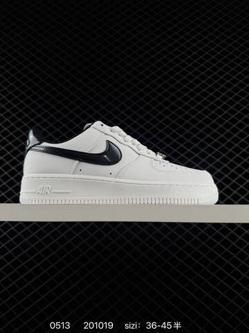 Nike Air Force 1 07 Low White Black EU 36-45 Lifestyle - Unisex (BS-71490)
