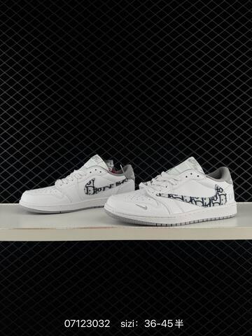 Fragment x Travis Scott x Air Jordan 1 Low Lifestyle BS-78989