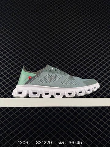 On Cloud 5 Coast Sage Green White EU 36-45 Running Shoe Running Sneakers - Unisex (BS-85443)