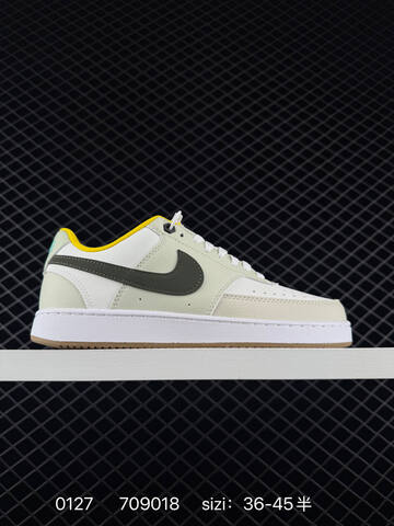 Nike Court Borough White Black EU 36-45 Casual - Unisex (BS-72929)