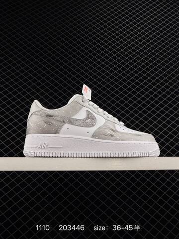 Nike Air Force 1 Low White Light Grey EU 36-45 Lifestyle - Unisex (BS-74268)