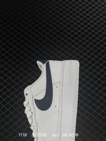 Nike Air Force 1 07 Low FJ4146-403 White Navy EU 36-45 5 Lifestyle - Unisex (BS-74138)