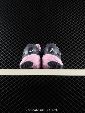 ASICS COURT FF3 NOVAK Dark Grey White Pink EU 36-47 Tennis Shoe Casual Sneakers - Unisex (BS-81665)