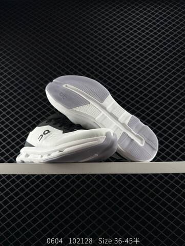 On Cloudzone White Black Cream EU 36-45 Running Shoe Running Sneakers - Unisex BS-85572