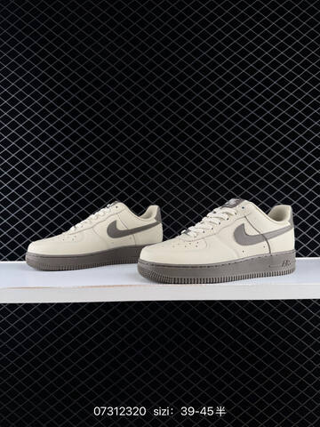 Nike Air Force 1 07 FJ4146 201 Light Beige Dark Grey EU 39 40 40 5 41 42 42 5 43 44 45 Skate EU 39-40 - Unisex (BS-69999)