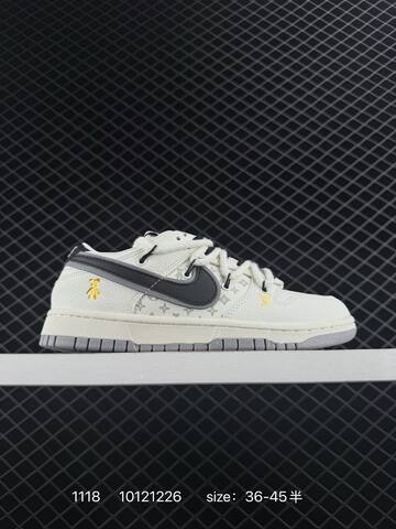 Nike Dunk Low White Black EU 36-45 Lifestyle - Unisex (BS-74137)