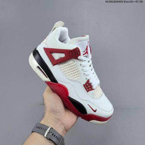 Nigel Sylvester x Air Jordan 4 Sail Cinnabar AIR JORDAN 4 Aj4 Lifestyle BS-66277