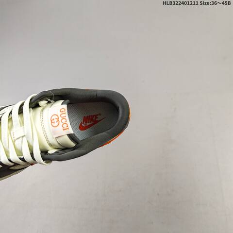 Nike SB Dunk Low Retro DIY Off White Dark Grey Orange Beige EU 36-45 Skate Shoe - Unisex BS-62767