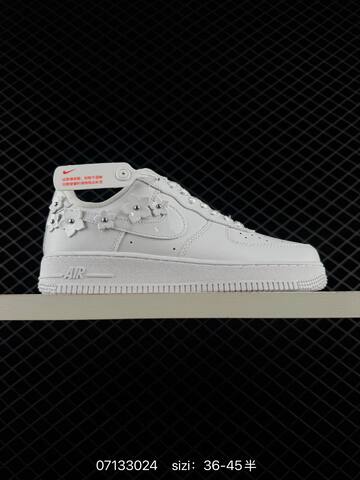 Nike Air Force 1 07 White Pink Silver EU 36-45 Lifestyle - Unisex (BS-70269)