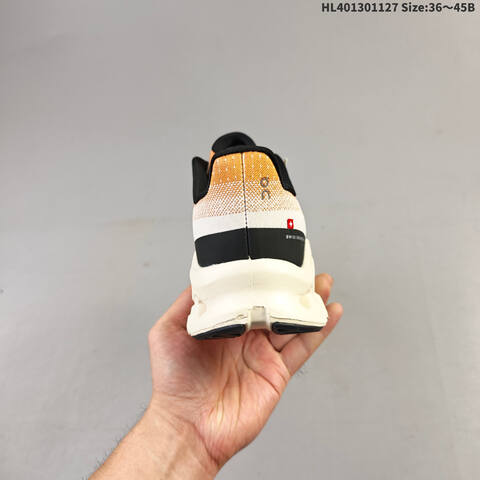On Running Cloudtilt Off White Orange Black EU 36-45 Running Shoe Running Sneakers - Unisex (BS-69763)