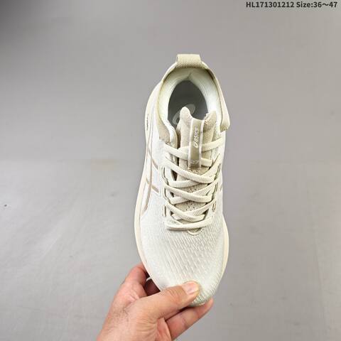 ASICS Gel-Nimbus 27 Off White Beige EU 36-47 Running Shoe Running Sneakers - Unisex (BS-69163)