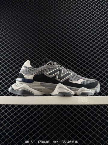 New Balance 9060 Grey Black Off White Navy EU 36-46 5 Sneaker - Unisex (BS-82966)