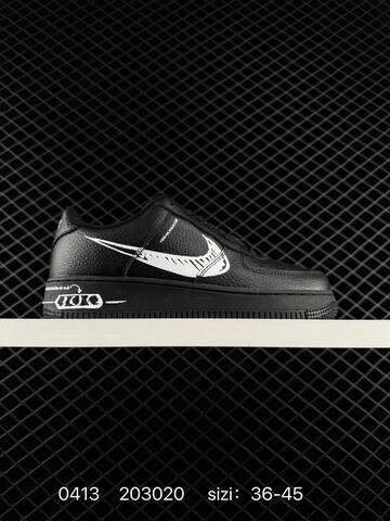 Nike Air Force 1 07 Low Multiple Colorways White Blue Sketch Swoosh Black White Sketch Swoosh White Black Sketch Swoosh Off-white Burgundy Pink Cherry EU 36-45 Lifestyle - Unisex (BS-72123)