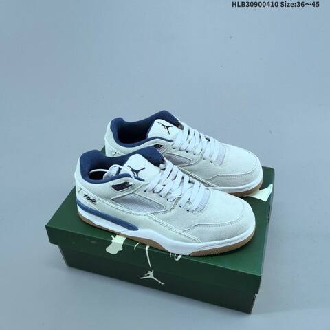 Jordan Flight Court White Navy Gum EU 36-45 Casual - Unisex (BS-66254)