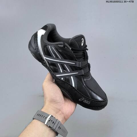 ASICS HYPERSYNC Black Silver Grey 36-47 Training Shoe Training Sneakers - Unisex (BS-68848)