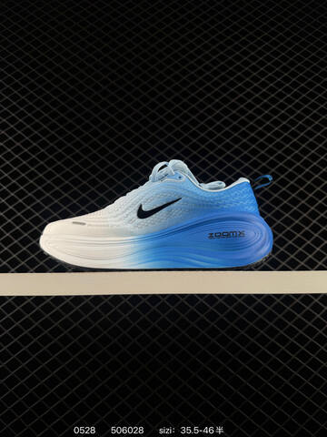 Nike Air Zoom Vomero Plus White Light Blue Blue Black EU 35 5-46 Running - Unisex (BS-71153)