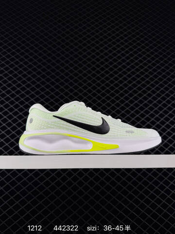 Nike Journey Run 2024 Black Anthracite White Silver Sail Olive Triple White EU 36-45 Running - Unisex (BS-73760)