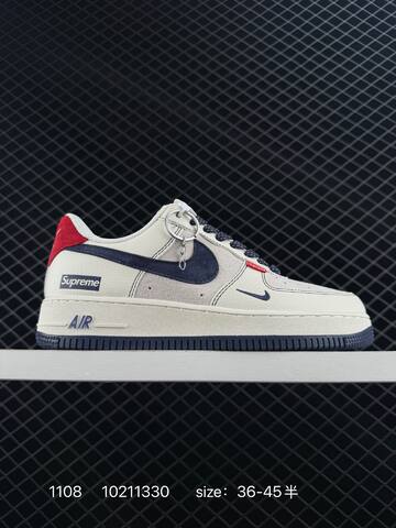 Nike Air Force 1 07 Low White Black EU 36-45 Lifestyle - Unisex (BS-74313)
