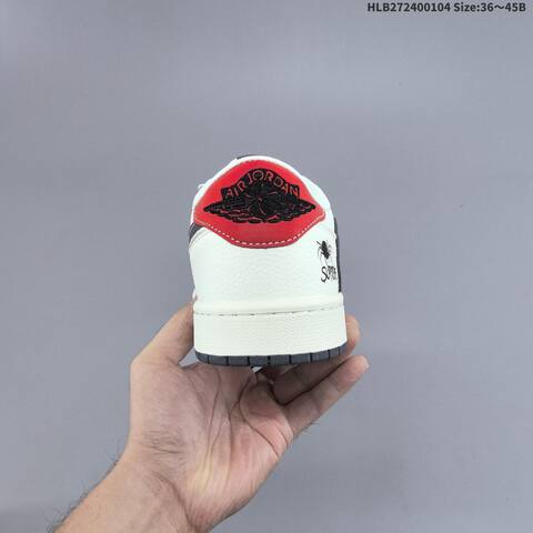 Jordan Air Jordan 1 Low x Travis Scott Sail Black Red EU 36-45 Lifestyle - Unisex (BS-67114)