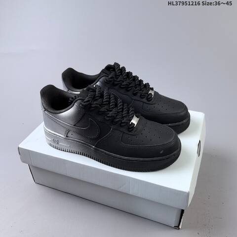 Nike Air Force 1 07 White Gold Black EU 36-45 Sneaker - Unisex BS-62634