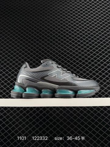 New Balance 2000 Grey Dark Grey Teal Silver EU 36-45 Running Shoe - Unisex (BS-82644)