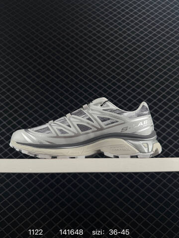 Salomon XT-6 SENSIFIT Silver White Grey Cream EU 36-45 Trail Shoe Trail Running Sneakers - Unisex (BS-85920)