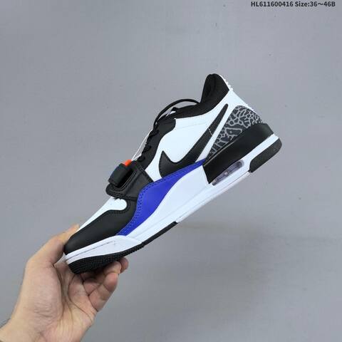 Jordan Air Jordan Legacy 312 Low Black White Blue EU 36-46 Lifestyle - Unisex (BS-66172)
