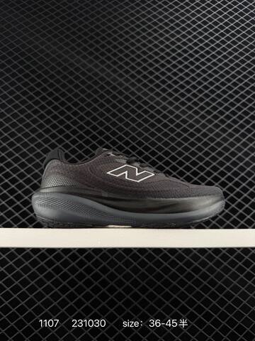 New Balance Fresh Foam Evoz V2 Black White Gray EU 36-45 Running Shoe - Unisex (BS-82614)