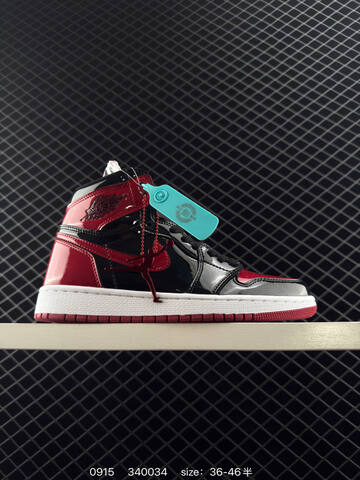 Jordan Air Jordan 1 Retro High 555088-101 Black Red White EU 36-46 Basketball Shoe - Unisex (BS-80705)